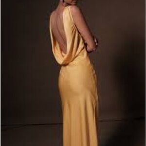 Meshki Nadia Yellow Maxi Dress